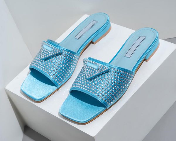 crystal embellished satin sandals women slippers triangle logo slide slip on flat mule rhinestone diamond sliders low heels flats flip flops, Black
crystal embellished satin sandals women slippers triangle logo slide slip on flat mule rhinestone diamond sliders low heels flats flip flops, Black