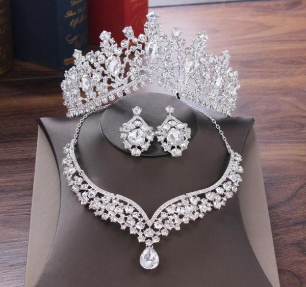 crystal water drop bridal jewelry sets rhinestone tiaras crown necklace earrings for bride wedding dubai jewelry set9248485, Silver
crystal water drop bridal jewelry sets rhinestone tiaras crown necklace earrings for bride wedding dubai jewelry set9248485, Silver