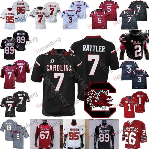 american college football wear south carolina gamecock football jersey ncaa spencer rattler jalen brooks marcellas dial antwane wells jr. ma, Black
american college football wear south carolina gamecock football jersey ncaa spencer rattler jalen brooks marcellas dial antwane wells jr. ma, Black