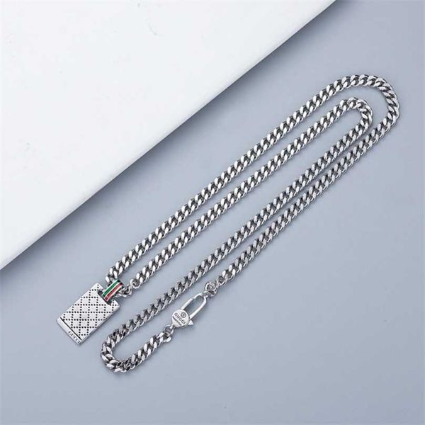 50% off designer jewelry bracelet necklace ring color lingge rectangle men's women's lovers' elf skull sweater chain, Silver
50% off designer jewelry bracelet necklace ring color lingge rectangle men's women's lovers' elf skull sweater chain, Silver