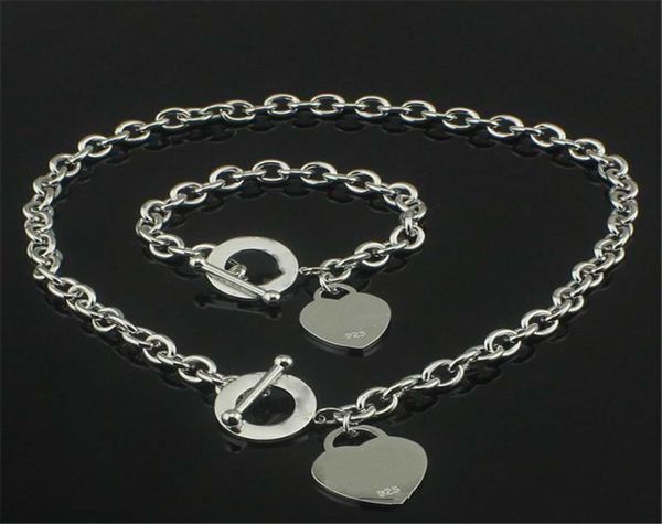 fashion jewelry christmas gift for man woman love gift necklacebracelet set wedding jewelry heart pendant necklace bangle sets 2 6481612, Silver
fashion jewelry christmas gift for man woman love gift necklacebracelet set wedding jewelry heart pendant necklace bangle sets 2 6481612, Silver