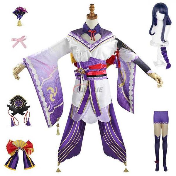 anime costumes genshin impact raiden shogun cosplay come uniform baal wig anime women girls halloween carnival party comic outfits z0602, Black
anime costumes genshin impact raiden shogun cosplay come uniform baal wig anime women girls halloween carnival party comic outfits z0602, Black