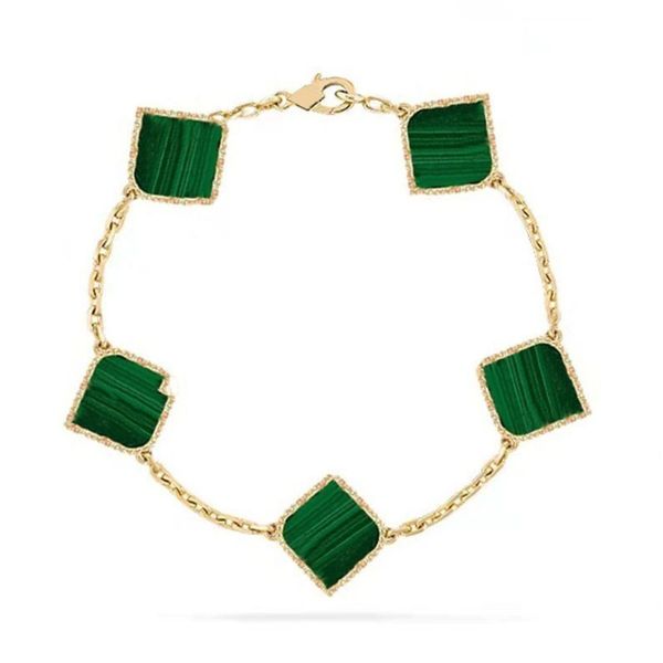 classic designer clover bracelet turquoise non-fading bracelet designer wedding gift for women bracelets designer tennis t gold bracelet cha, Black
classic designer clover bracelet turquoise non-fading bracelet designer wedding gift for women bracelets designer tennis t gold bracelet cha, Black
