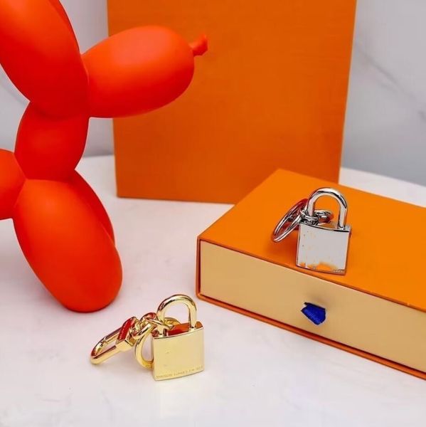 luxury designer lock keychain latest style gradient color keychains colorful bag pendant car key chain letter accessories supply, Silver
luxury designer lock keychain latest style gradient color keychains colorful bag pendant car key chain letter accessories supply, Silver