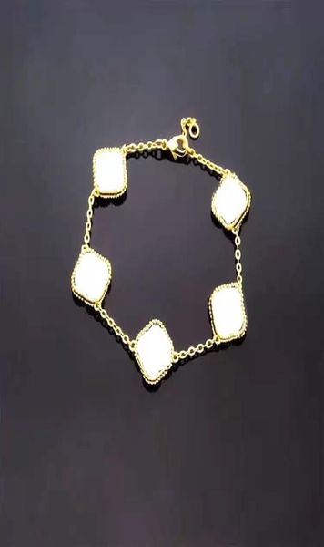 classic charm bracelets 4 clover designer jewelry 18k women gifts with box agate shell motherofpearl for womengirls wedding jew9943161, Golden;silver
classic charm bracelets 4 clover designer jewelry 18k women gifts with box agate shell motherofpearl for womengirls wedding jew9943161, Golden;silver