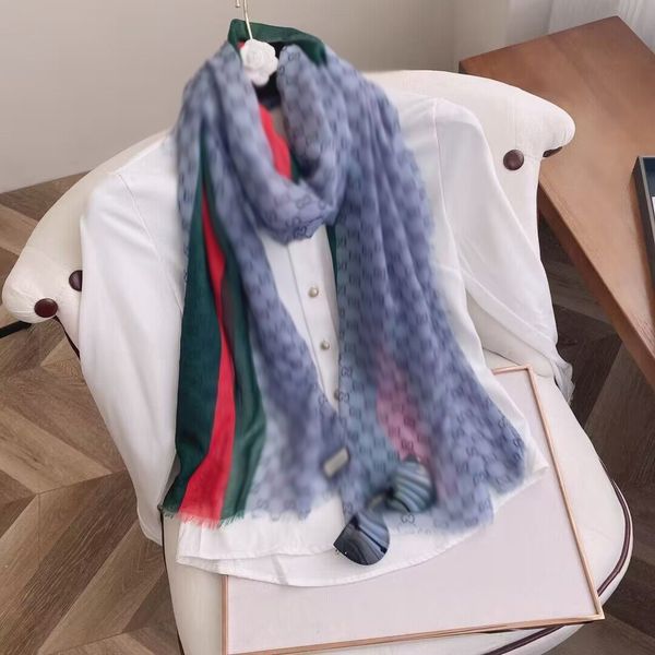 spring / summer brand scarf high soft paris yarn ultra long shawl fashion women's silk scarf, Blue;gray
spring / summer brand scarf high soft paris yarn ultra long shawl fashion women's silk scarf, Blue;gray