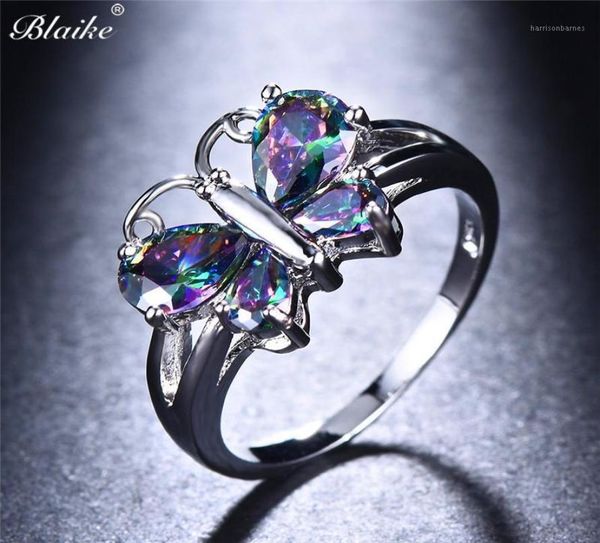 blaike multicolor butterfly wing zircon rings for women silver color engagement jewelry birthstone valentine gifts19160083, Golden;silver
blaike multicolor butterfly wing zircon rings for women silver color engagement jewelry birthstone valentine gifts19160083, Golden;silver