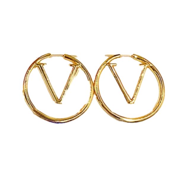 fashion hoop earring luxury girls designers simple women big circle 4cm hoops gold stud earrings letter v studs luxury designer jewelry earr, Golden;silver
fashion hoop earring luxury girls designers simple women big circle 4cm hoops gold stud earrings letter v studs luxury designer jewelry earr, Golden;silver