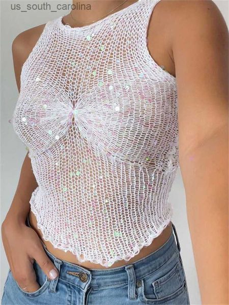 camis womens tshirt tossy sequin mesh seethrough vest cute sleeveless for women crop glitter fashion casual streetwear hollow out slim tank, White
camis womens tshirt tossy sequin mesh seethrough vest cute sleeveless for women crop glitter fashion casual streetwear hollow out slim tank, White