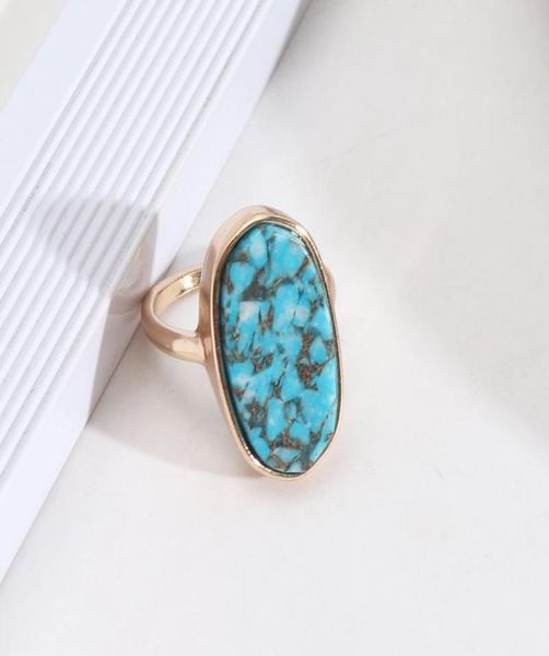 cluster rings fashion oval hexagon kallaite healing crystal blue stone ring geometric gold plated finger for women jewelry gift8984400, Golden;silver
cluster rings fashion oval hexagon kallaite healing crystal blue stone ring geometric gold plated finger for women jewelry gift8984400, Golden;silver