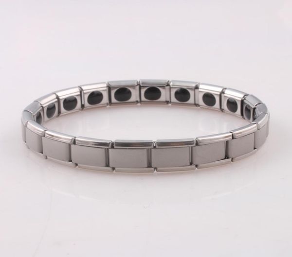 silver stainless steel bracelet fashion menwomen jewelry bracelets bangle for birthday gift titanium steel health care magnetic g3053776, Black
silver stainless steel bracelet fashion menwomen jewelry bracelets bangle for birthday gift titanium steel health care magnetic g3053776, Black