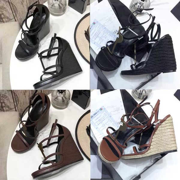 summer women woody sandals cassandra wedge espadrilles platform slides cross weave comfortable wedges slipper eu35-41 with box no325, Black
summer women woody sandals cassandra wedge espadrilles platform slides cross weave comfortable wedges slipper eu35-41 with box no325, Black