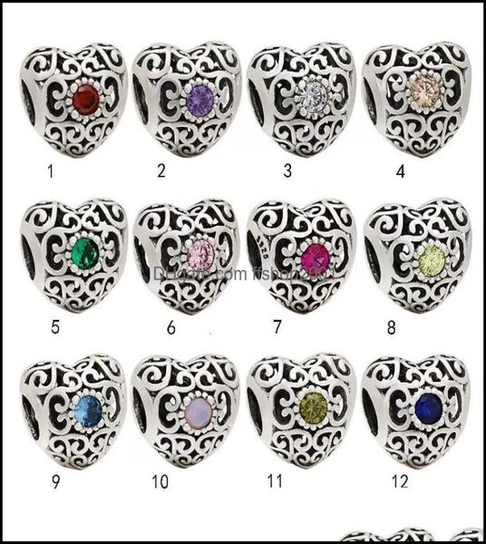 charms jewelry findings components 100 925 sterling sier hollow birthstone heart charm fit original european bracelet fashion w7780261, Bronze;silver
charms jewelry findings components 100 925 sterling sier hollow birthstone heart charm fit original european bracelet fashion w7780261, Bronze;silver