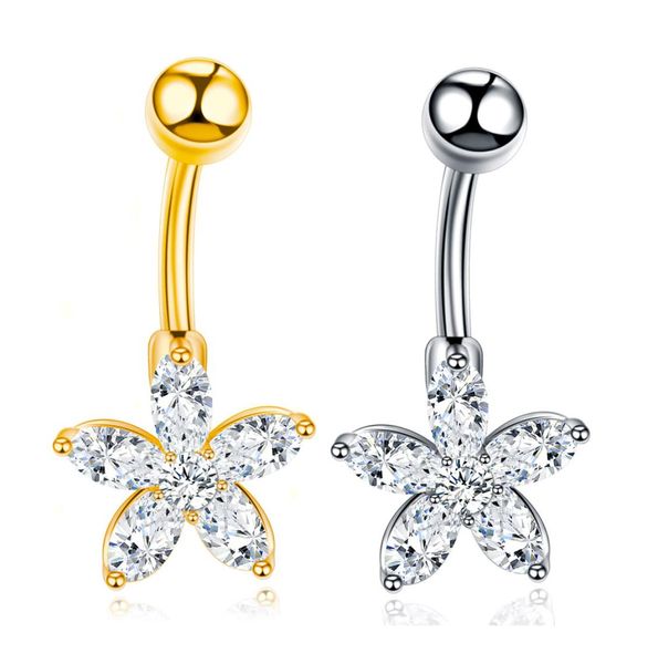 surgical steel navel piercings belly button rings fashion star shape crystal navel ring navel earring piercing body jewelry7032013, Silver
surgical steel navel piercings belly button rings fashion star shape crystal navel ring navel earring piercing body jewelry7032013, Silver