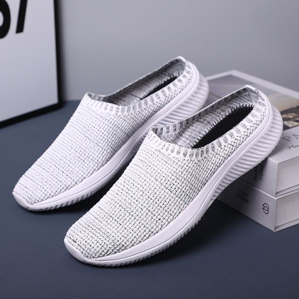 casual mesh shoes lightweight walking shoes summer male slippers breathable plus size men shoes non-slip slippers, Black
casual mesh shoes lightweight walking shoes summer male slippers breathable plus size men shoes non-slip slippers, Black