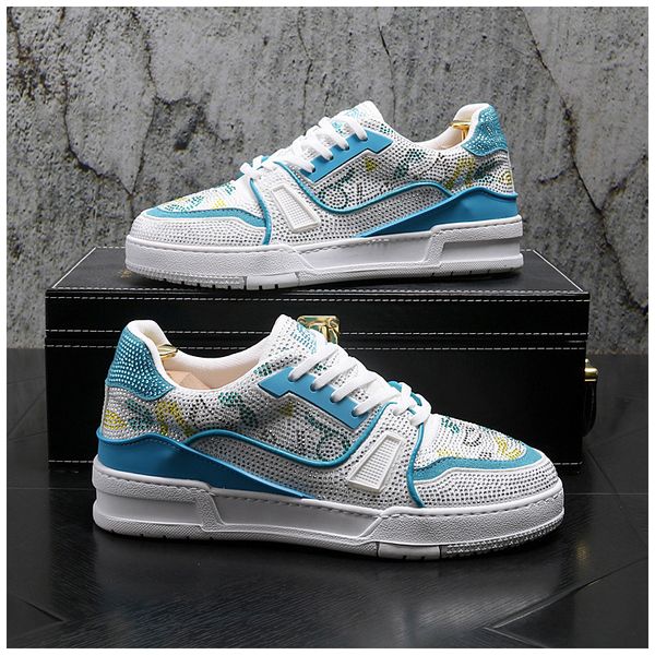 new men shoes outdoor casual sneakers rhinestone board shoes men fashion deerskin sports large size shoes men zapatillas hombre, Black
new men shoes outdoor casual sneakers rhinestone board shoes men fashion deerskin sports large size shoes men zapatillas hombre, Black
