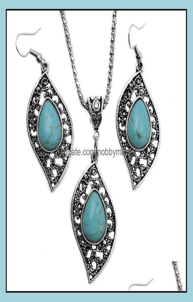 earrings necklace jewelry sets fashion turquoise set antique sier leaves pendant necklacesearring 2pcs for women drop delivery 3817094, Silver
earrings necklace jewelry sets fashion turquoise set antique sier leaves pendant necklacesearring 2pcs for women drop delivery 3817094, Silver