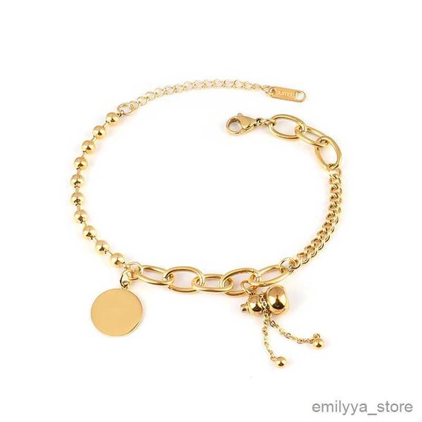 charm bracelets fashion gourd pendant bracelet thick chain bracelet for women coin charm bracelet bangle stainless steel bracelet jewelry, Golden;silver
charm bracelets fashion gourd pendant bracelet thick chain bracelet for women coin charm bracelet bangle stainless steel bracelet jewelry, Golden;silver
