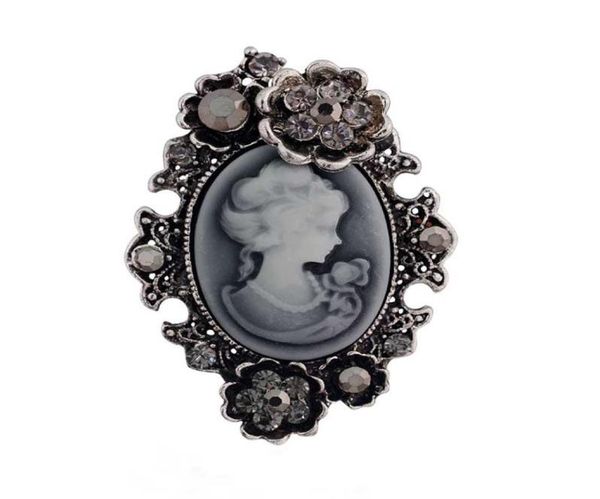 retro stylish victorian queen lady cameo brooch antique silver plated beautiful flower brooch pins women gift5951117, Gray
retro stylish victorian queen lady cameo brooch antique silver plated beautiful flower brooch pins women gift5951117, Gray
