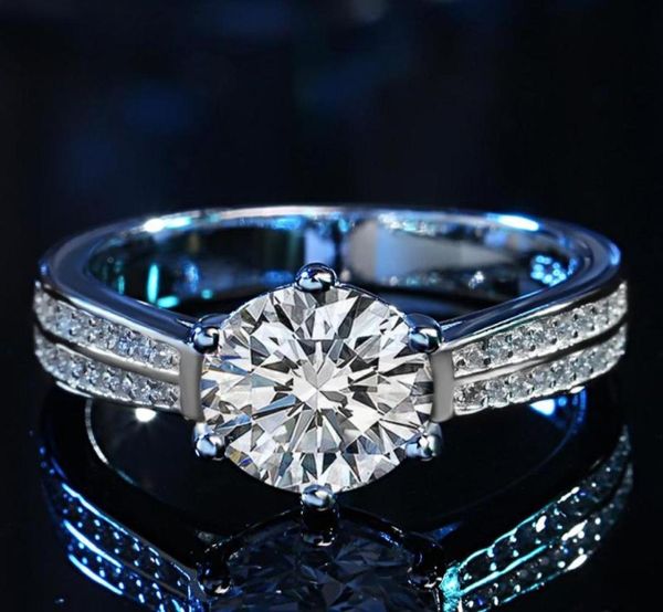 cluster rings classic wedding moissanite ring 925 sterling silver excellent cut 2 d color diamond test past mussanite for lady4414180, Golden;silver
cluster rings classic wedding moissanite ring 925 sterling silver excellent cut 2 d color diamond test past mussanite for lady4414180, Golden;silver