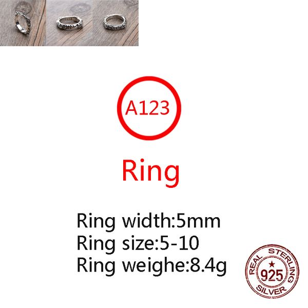 a123 s925 sterling silver ring personalized fashion punk hip hop style cross flower couple letter shaped jewelry lover gift
a123 s925 sterling silver ring personalized fashion punk hip hop style cross flower couple letter shaped jewelry lover gift