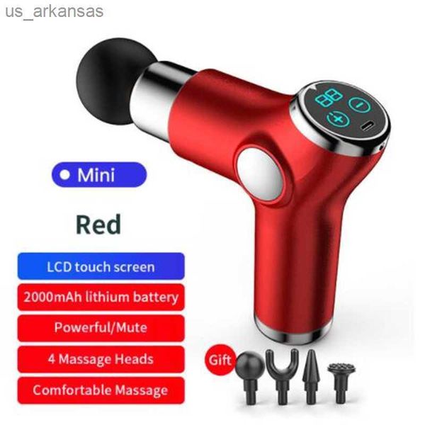10pcs 32 gear 4 head lcd massage gun mini portable full body massager fitness therapy deep muscle relaxation vibrating pain releif machine l
10pcs 32 gear 4 head lcd massage gun mini portable full body massager fitness therapy deep muscle relaxation vibrating pain releif machine l