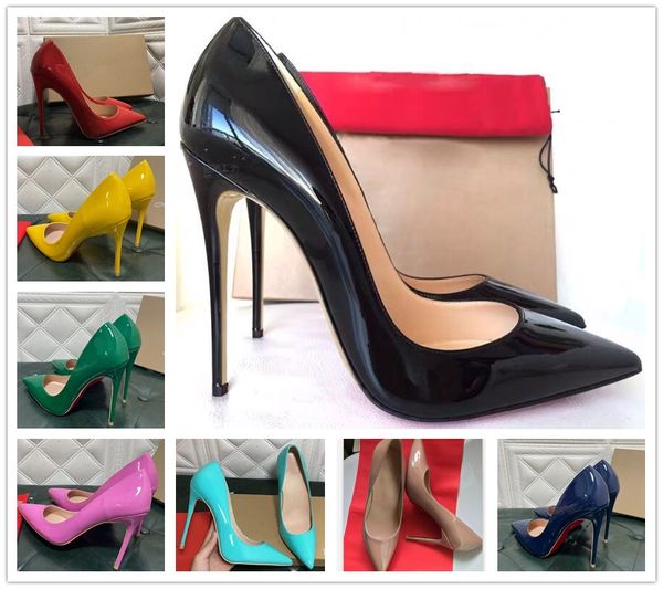 luxury brand red shiny bottoms high heels for women dress shoes black nude classic patent leather pointed toes pumps ladies office shoe come
luxury brand red shiny bottoms high heels for women dress shoes black nude classic patent leather pointed toes pumps ladies office shoe come