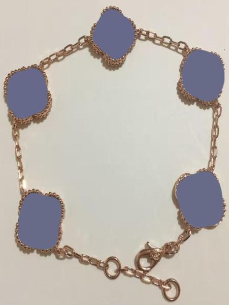 6 colors fashion classic 4four leaf clover charm bracelets bangle chain 18k gold agate shell bijoux for mens womens wedding mothe3543785, Golden;silver
6 colors fashion classic 4four leaf clover charm bracelets bangle chain 18k gold agate shell bijoux for mens womens wedding mothe3543785, Golden;silver