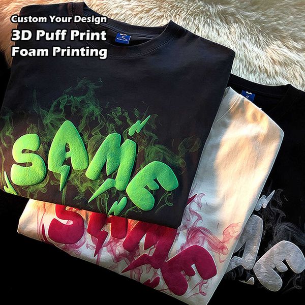 puff oem clothes men camiseta heavyweight print t-shirt 100 cotton 300 gsm trendy brand custom letter graphic t shirts wp9z, White;black
puff oem clothes men camiseta heavyweight print t-shirt 100 cotton 300 gsm trendy brand custom letter graphic t shirts wp9z, White;black