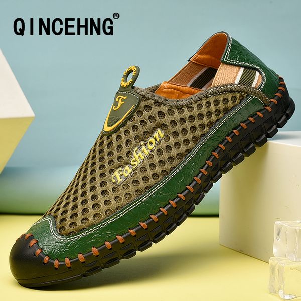 summer new breathable leather handmade shoes mens soft sole mesh shoes casual loafers driving shoes masculino sapato, Black
summer new breathable leather handmade shoes mens soft sole mesh shoes casual loafers driving shoes masculino sapato, Black