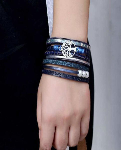 multilayer tree of life bracelet laugh every day magnetic buckle leather women bracelets wristband cuffs will and sandy fashion je4895457, Golden;silver
multilayer tree of life bracelet laugh every day magnetic buckle leather women bracelets wristband cuffs will and sandy fashion je4895457, Golden;silver