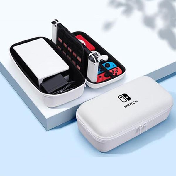 organizer nintend switch storage case large capacity hard protective travel carrying bag for nintendo switch/oled console game accessories
organizer nintend switch storage case large capacity hard protective travel carrying bag for nintendo switch/oled console game accessories