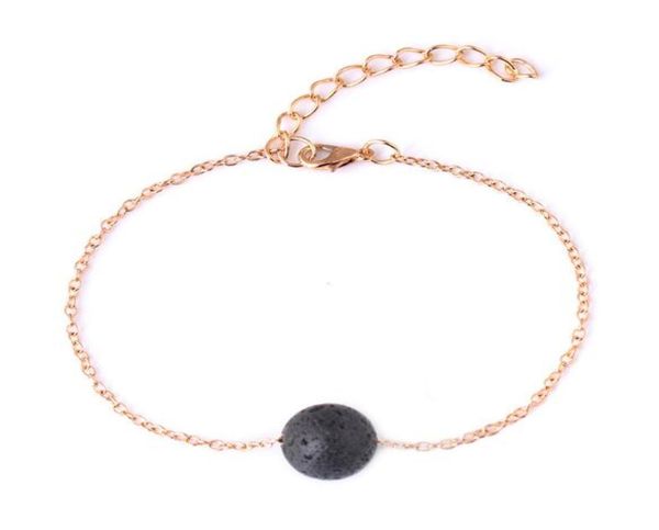 fashion simple style gold color chain black lava stone bracelet aromatherapy essential oil diffuser bracelet for women jewelry2603844, Golden;silver
fashion simple style gold color chain black lava stone bracelet aromatherapy essential oil diffuser bracelet for women jewelry2603844, Golden;silver