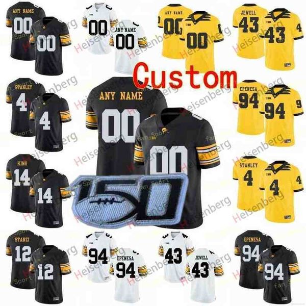 college iowa hawkeyes football jersey ncaa college 34 kristian welch 52 amani jones 87 noah fant 98 anthony nelson 74 tristan wirfs 68 brand, Black
college iowa hawkeyes football jersey ncaa college 34 kristian welch 52 amani jones 87 noah fant 98 anthony nelson 74 tristan wirfs 68 brand, Black