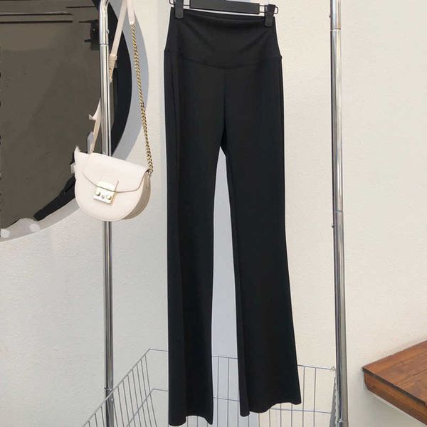 women's pants bivigao flared black elastic slim high waist horseshoe micro casual fashion leggings 230523, Black;white
women's pants bivigao flared black elastic slim high waist horseshoe micro casual fashion leggings 230523, Black;white
