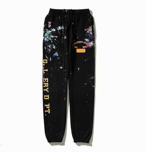 men's pants 2023 galleryse depts mens womens sweatpants galleryes dept speckled letter print mans couple loose versatile casual straigh, Black
men's pants 2023 galleryse depts mens womens sweatpants galleryes dept speckled letter print mans couple loose versatile casual straigh, Black