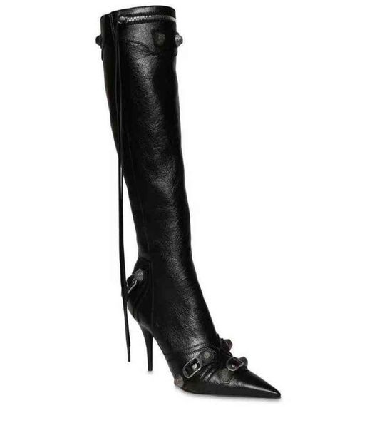 hbp 2022 summer thigh high boots leather for women pointed head side zipper boots metal rivet motorcycle1834731, Black
hbp 2022 summer thigh high boots leather for women pointed head side zipper boots metal rivet motorcycle1834731, Black