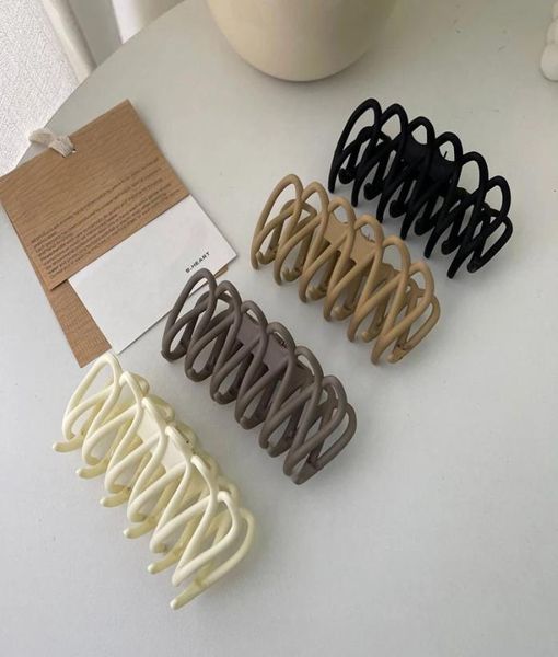 hair clip claws matte geometric barrette hollow girls hair holder accessory acrylic hair claw clips hairpins headdress hairgrips9642891, Golden;silver
hair clip claws matte geometric barrette hollow girls hair holder accessory acrylic hair claw clips hairpins headdress hairgrips9642891, Golden;silver