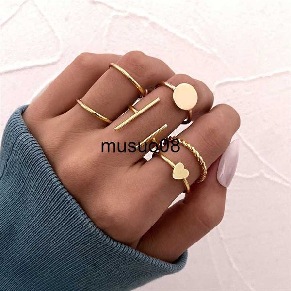 band rings modyle vintage gold color heart geometric midi joint ring set for women minimalist metal opening knuckle ring j230602, Silver
band rings modyle vintage gold color heart geometric midi joint ring set for women minimalist metal opening knuckle ring j230602, Silver