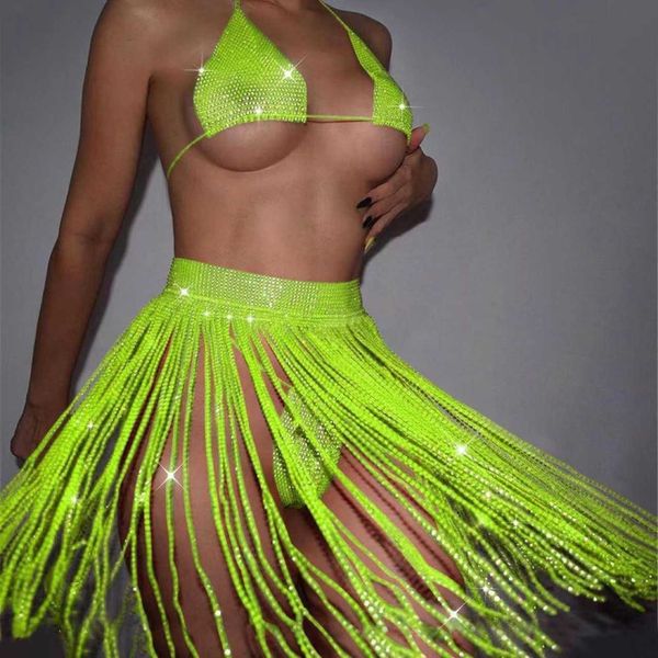 long tassel rhinestone jewel skirts crystal diamonds fringe adjustable women summer beach bikini mini skirtxr, Black
long tassel rhinestone jewel skirts crystal diamonds fringe adjustable women summer beach bikini mini skirtxr, Black