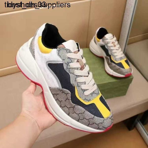 designer rhyton shoes beige men trainers vintage luxury chaussures ladies shoe fashion sneakers wave mouth sneaker with box xx889, Black
designer rhyton shoes beige men trainers vintage luxury chaussures ladies shoe fashion sneakers wave mouth sneaker with box xx889, Black