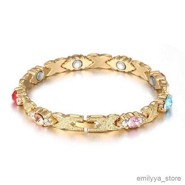 charm bracelets fashion crystal exquisite magnetic energy bracelet for women elegant temperament bracelet charm bracelet, Golden;silver
charm bracelets fashion crystal exquisite magnetic energy bracelet for women elegant temperament bracelet charm bracelet, Golden;silver