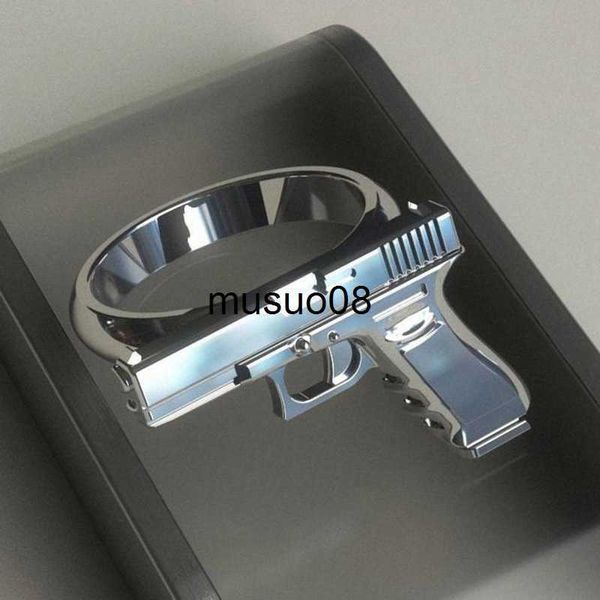 band rings exquisite gun imitation ring alloy gun ring polishing motorcycle cowboy biker vintage punk men women cool ring wholesale j230602, Silver
band rings exquisite gun imitation ring alloy gun ring polishing motorcycle cowboy biker vintage punk men women cool ring wholesale j230602, Silver