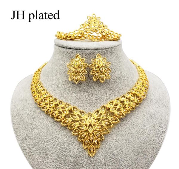 exquisite luxury dubai jewelry sets gold color necklace earrings india nigeria african big accessories gifts for women set 2011259412174, Black
exquisite luxury dubai jewelry sets gold color necklace earrings india nigeria african big accessories gifts for women set 2011259412174, Black