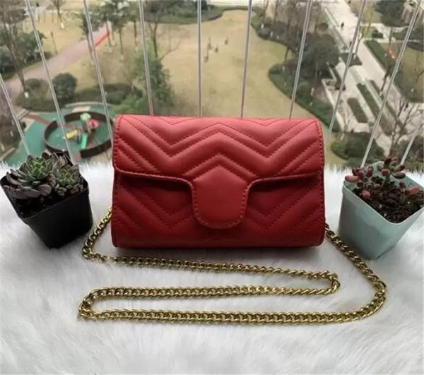 2023 luxury bag designer leather handbag fashion girl embossed marmont chain messenger bag's clutch lady mini purse bags handbags women, Black;red
2023 luxury bag designer leather handbag fashion girl embossed marmont chain messenger bag's clutch lady mini purse bags handbags women, Black;red