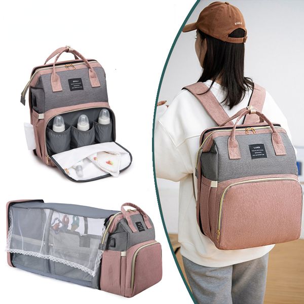 diaper bags folding mummy bag lightweight portable crib baby backpack female mommy outting sac a langer
diaper bags folding mummy bag lightweight portable crib baby backpack female mommy outting sac a langer