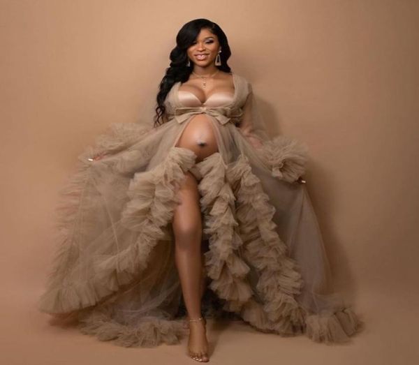 khaki african maternity dress robes for po shoot or baby shower ruffle tulle chic women prom gowns ruffles long sleeve pogra1968949, Black
khaki african maternity dress robes for po shoot or baby shower ruffle tulle chic women prom gowns ruffles long sleeve pogra1968949, Black