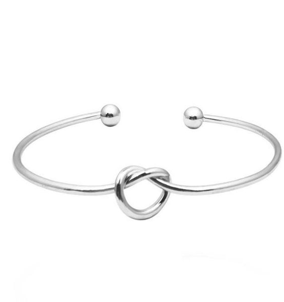 gold silver black color tie knot bangle simple open charm bracelets for women girl jewelry1711486
gold silver black color tie knot bangle simple open charm bracelets for women girl jewelry1711486