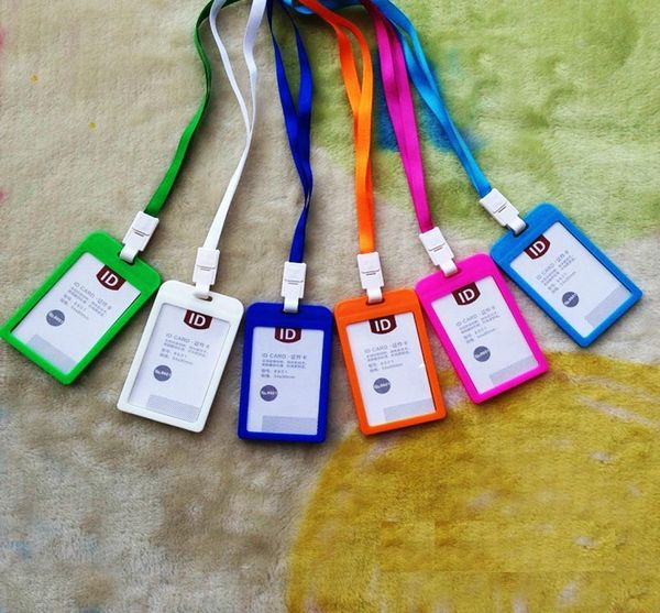 card holders colorful cards sleeve and hanging rope plastic badge candy color pp certificate cover number plate tag sling 10 color8296721, Brown;gray
card holders colorful cards sleeve and hanging rope plastic badge candy color pp certificate cover number plate tag sling 10 color8296721, Brown;gray