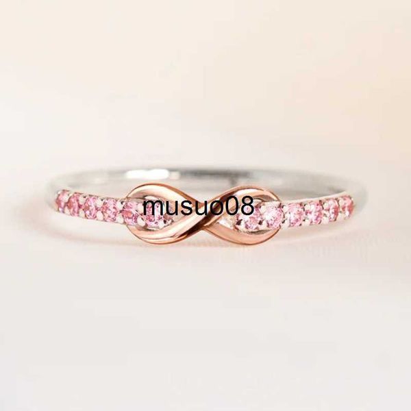 band rings huitan eternity infinity shape women rings with pink cubic zirconia romantic proposal engagement rings gift wedding love jewelry, Silver
band rings huitan eternity infinity shape women rings with pink cubic zirconia romantic proposal engagement rings gift wedding love jewelry, Silver
